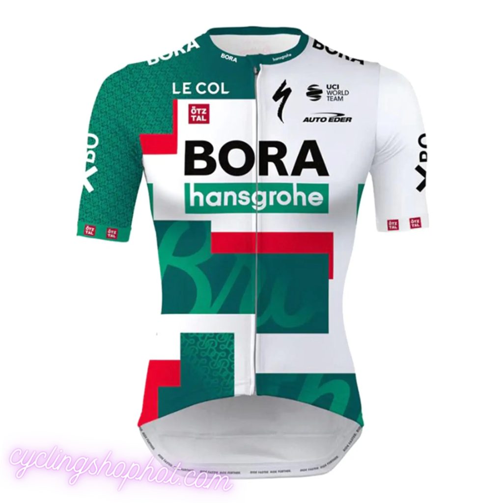 2022 Bora Hansgrohe N002 Mens Cycling Jersey Short Sleeve 1 1